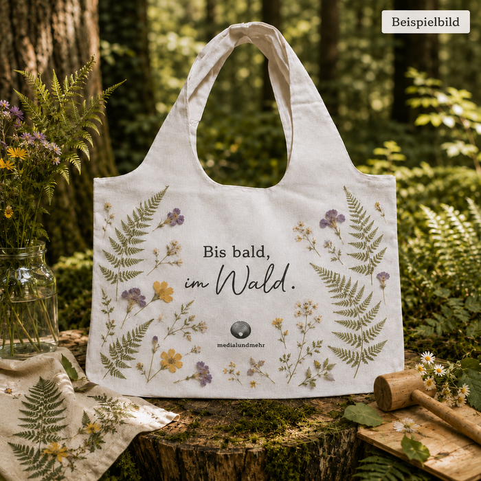 Dein Wald. Deine Tasche. Bequemer Shopper für unterwegs