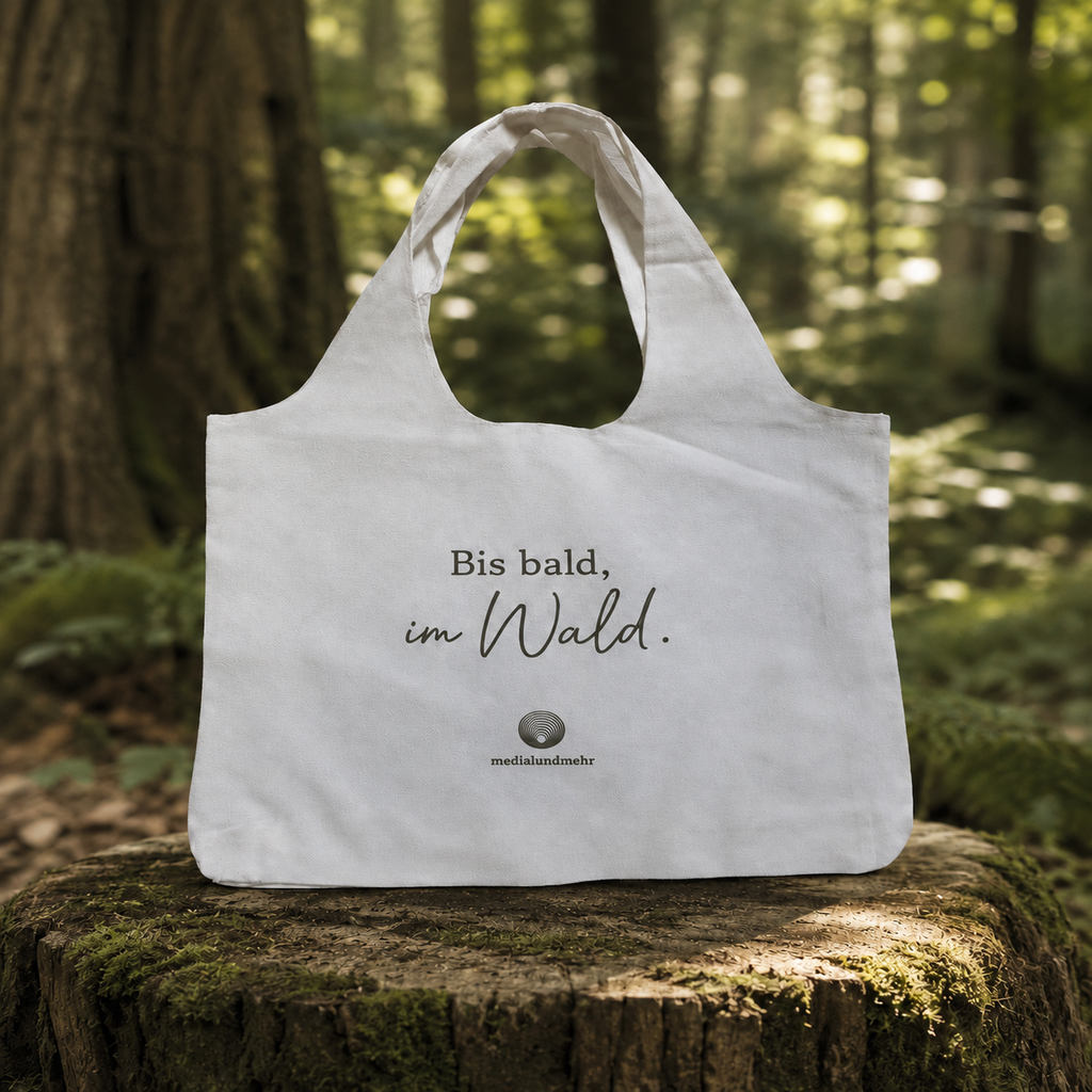 Dein Wald. Deine Tasche. Bequemer Shopper für unterwegs