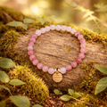 Handgefertigtes Edelsteinarmband - Umarme Dein Herz - by Soulversum