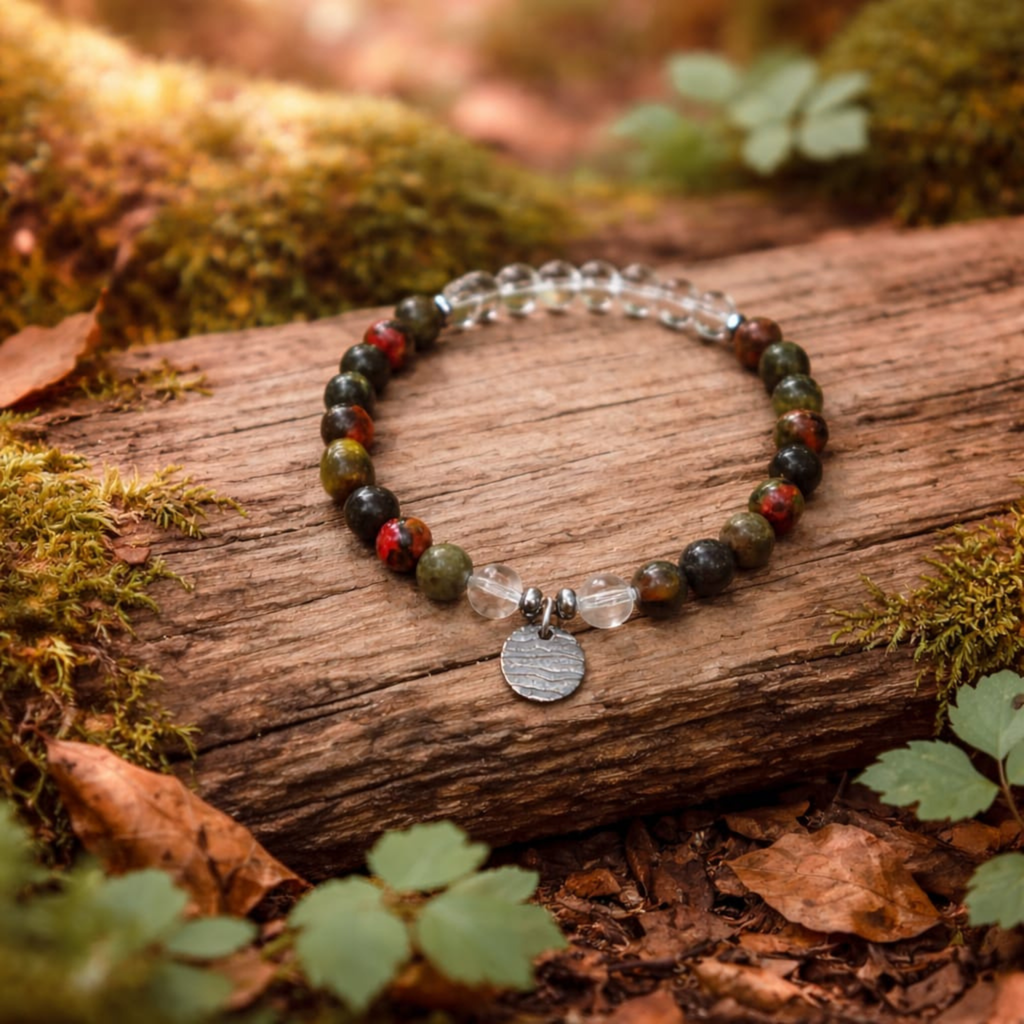 Handgefertigtes Edelsteinarmband - Befreie Dich  - by Soulversum